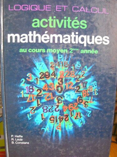 Activités Mathématiques - Au Cours Moyen 23 Année