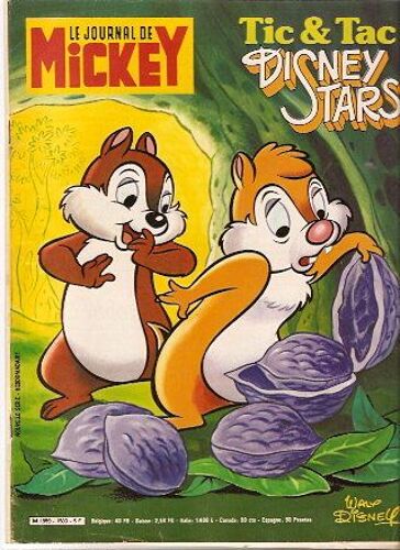 Le Journal De Mickey N° 1503 : Tic & Tac Disney Stars