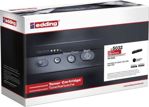 Edding Toner ersetzt Kyocera TK-590K compatible noir 7000 Pages 5032