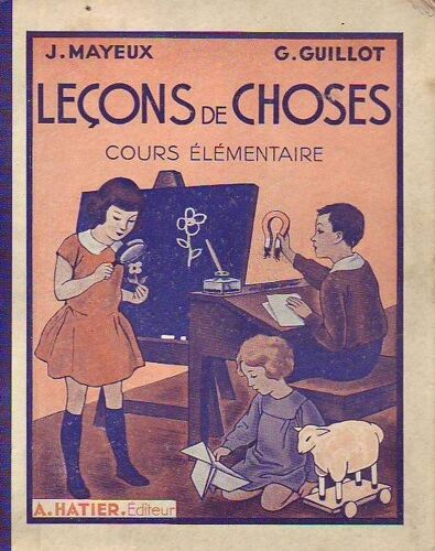 Lecons De Choses Cours Elementaires