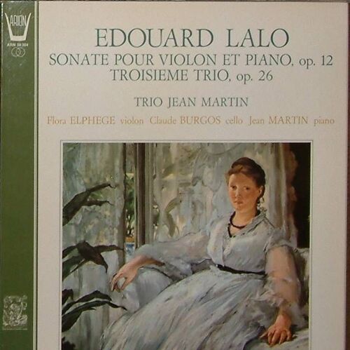 Lalo Sonate Pour Piano Et Violon Op 12 3é Trio Opus 26