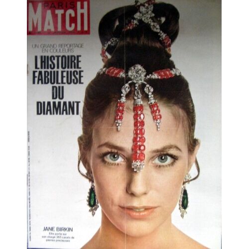 Paris Match N°1080 Du 17 Janvier 1970. Au Sommaire : Histoire Du Diamant Jane Birkin Les Guéréni