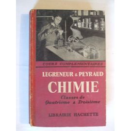 Chimie Classes De Quatrième & Troisieme Cours Complémentaires