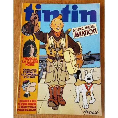 Le Journal De Tintin Ed. Fr. 291 3 Avril 1981 Tintin Herge Dossier Spécial Aviation
