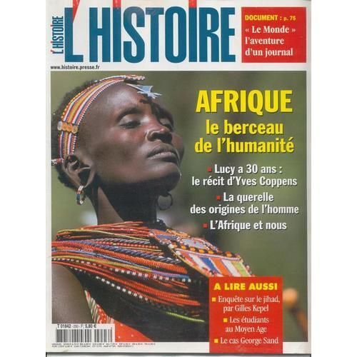 L Histoire  N° 293 : Afrique - Le Berceau De L Humanite