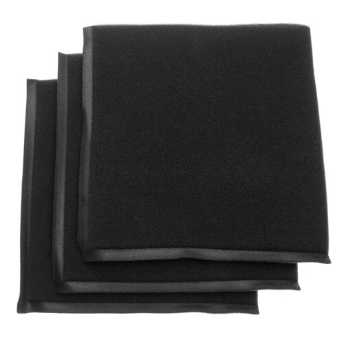 vhbw Lot de 3x filtres d'aspirateur compatible avec Parkside PNTS 1500 B3 IAN 97734, 1500 C4 IAN 284950, 23 E, 30/4 DE, 30/6 DE - Filtre mousse