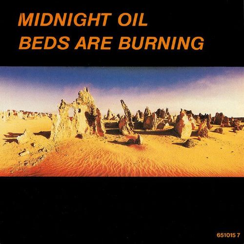 Beds Are Burning + Gunbarrel Highway (French Press 1987 - Paper Red Label )