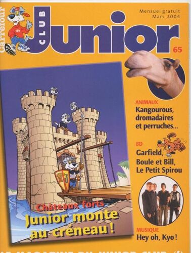Club Junior / 03-2004  N° 65 : Kyo (3/4p)