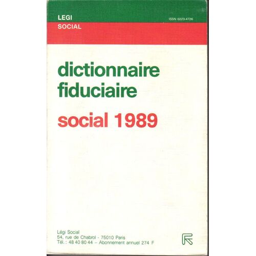 Social 1989