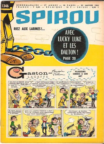 Spirou  N° 1346 : Riez Aux Larmes !... Avec Lucky Luke Et Les Dalton ! Page 20