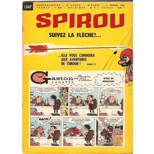 Spirou  N° 1347 : Suivez La Flèche !... Elle Vous Conduira Aux Aventures De Timour ! Page 12