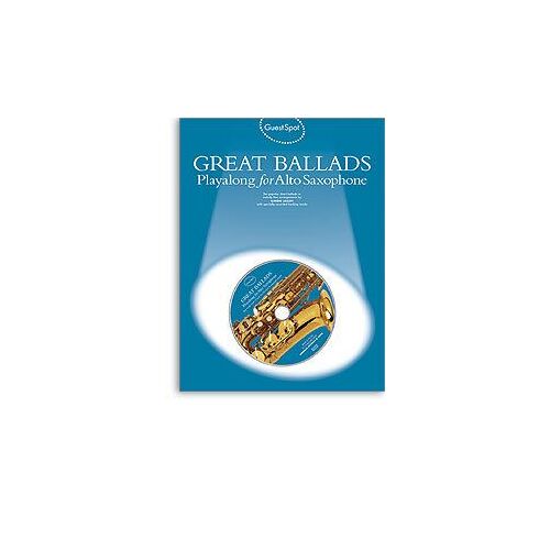 Great Ballads Playalong For Alto Saxophone