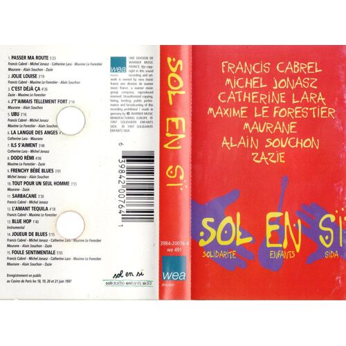 Sol En Si 1997 - Cassette Audio
