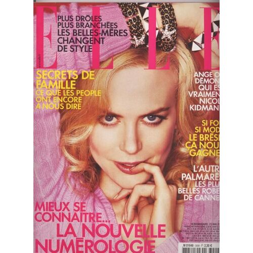 Elle / 23-05-2005  N° 3099 : Nicole Kidman (6p) - Kylie Minogue (2p) - Ralph Fiennes (2p) - Festival De Cannes 2005 (5p) - Juliette Binoche (3p)