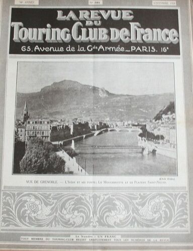La Revue Du Touring Club De France  N° 361 : Grenoble