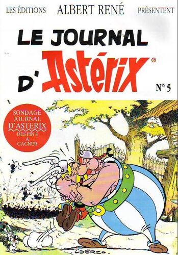Le Journal D Asterix  N° 5 : Sondage Journal D Asterix