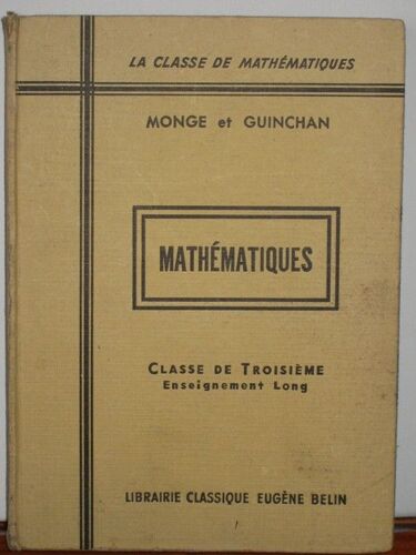 Mathematiques Classe De Troisieme
