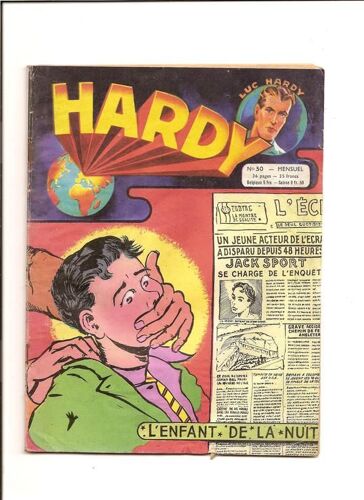 Luc Hardy  N° 30 : L'enfant De La Nuit