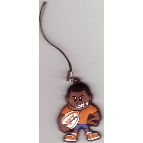 Babybel Rugby Pendentif En Caoutchouc