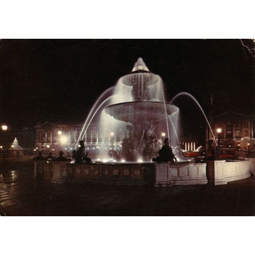 Paris  Place De La Concorde La Nuit