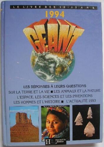 Le Livre Des 10-15 Ans Géant - 1994