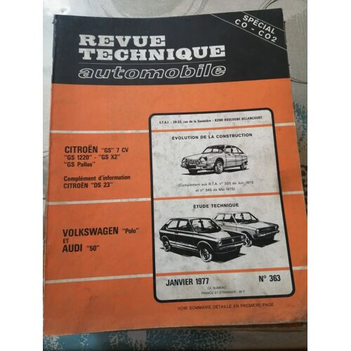 Revue Technique Automobile 363