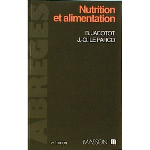 Nutrition Et Alimentation