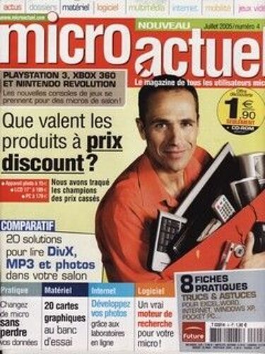 Micro Actuel  N° 4 : Que Valent Les Produits À Prix Discount ?,Nous Avons Traqué Les Champions Des Prix Cassés.