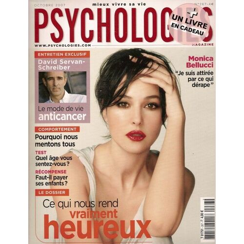 Psychologies  N° 0000267 : Monica Bellucci