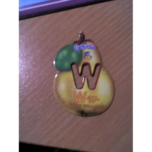 Magnet Gervais Fruits Lettre W