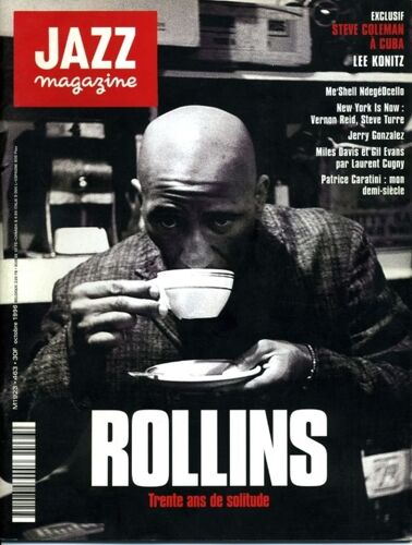 Jazz Magazine  N° 463 : Rollins Trente Ans De Solitude