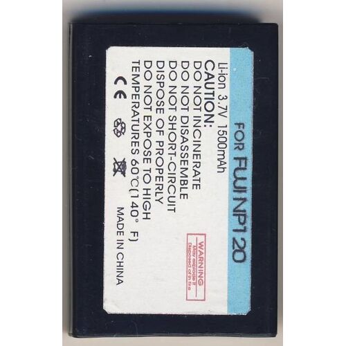 Batterie Li-ion 3,7V 1500mAh  compatible Fuji NP120
