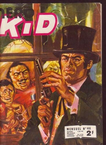 Néro Kid ( Mensuel )  N° 46 : " Comic Pocket Français En Noir & Blanc Contenant Des Bandes Dessinées De Cow Boys & D'indiens "