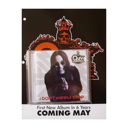 I Don't Wanna Stop (Limited Édition)(1 Track Cd)+(Pré-Order Form)(Original)(Only)(Us).