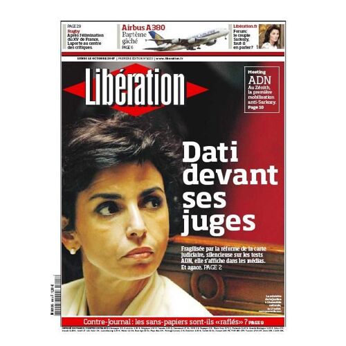 Libération  N° 8223 : Dati Devant Ses Juges - N°1 De La Nouvelle Formule