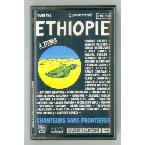 Chanteurs Sans Frontieres - Audio Cassette - Ethiopie   2 Titres