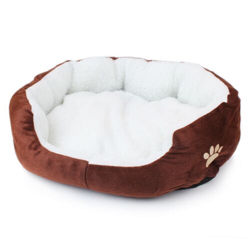Lit Pour Chien Et Chat, Chaud Et Confortable, Nid En Polaire Douce, Panier Pour Animal De Compagnie, Tapis Pour Chat, Joli Ours En Peluche, Fournitures De Chenil Pour Animaux De Compagnie, Automne Et