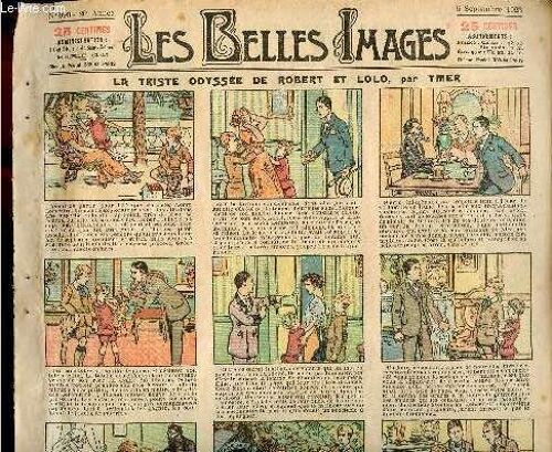 Les Belles Images N° 990 - 6 Septembre 1923 - La Triste Odyssée De Robert Et Lolo
