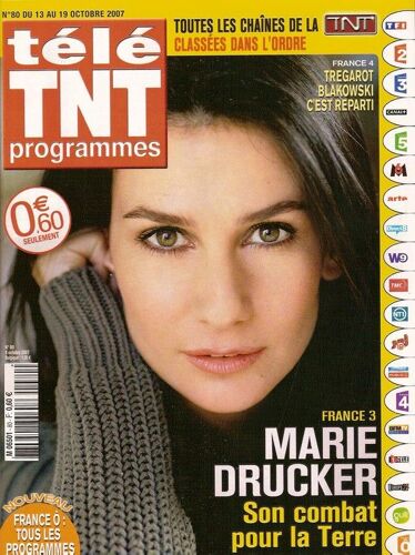 Télé Tnt Programmes  N° 00080 : Marie Drucker