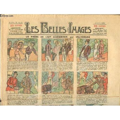 Les Belles Images N° 978 - 14 Juin 1923 - Le Frère De Lait D Hermine