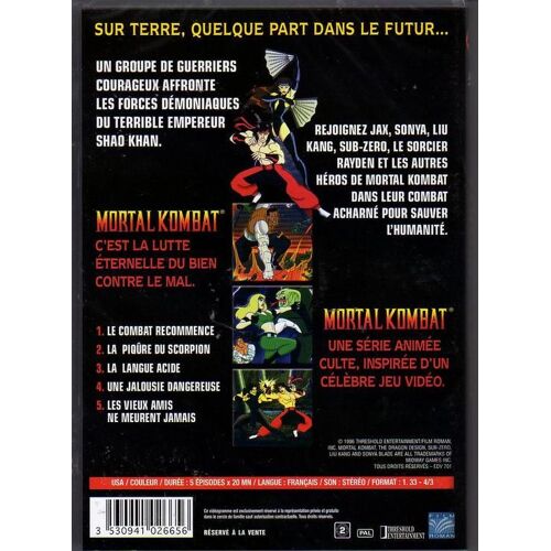 Coffret Intégrale Mortal Kombat