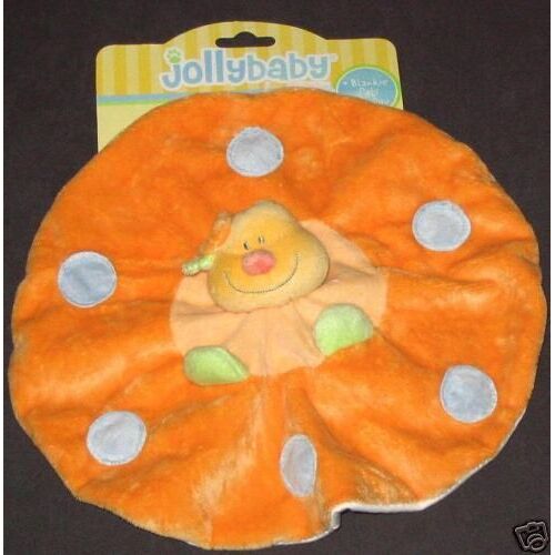 Jollybaby Doudou Plat Orange À Pois Nattou Jollymex Peluche Tortue