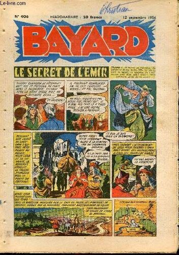 Bayard, Nouvelle Série - Hebdomadaire N°406 - 12 Septembre 1954