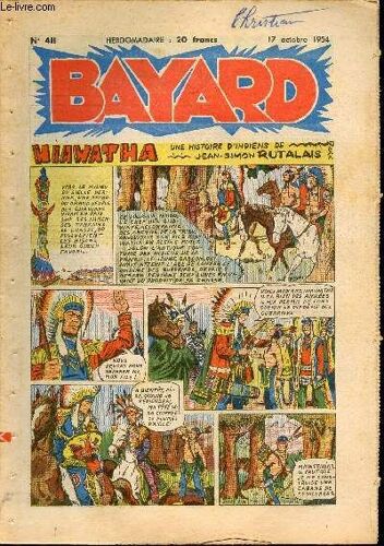 Bayard, Nouvelle Série - Hebdomadaire N°411 - 17 Octobre 1954