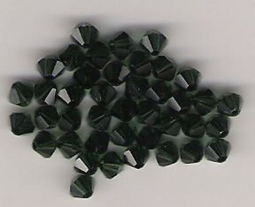 50 Toupies Swarovski Tourmaline