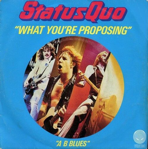 What You're Proposing + A B Blues (French Press 1980 - Blue Label)