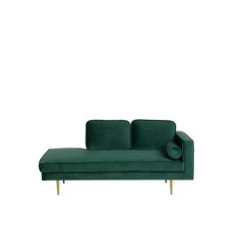 Méridienne En Velours Vert Côté Droit Miramas