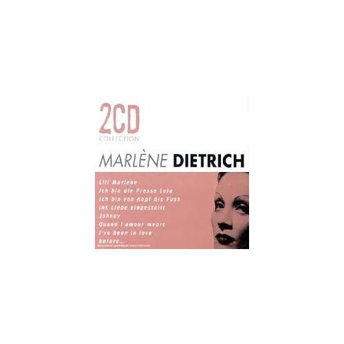 Marlene Dietrich 2 Cd Collection - 25 Titres : Lili Marlene, Johnny, Before, Illusions, Symphonie, Lola, Blond Women,... - Éditions Milan 2001