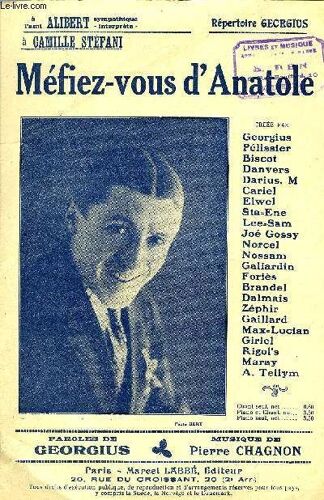 Mefiez-Vous D'anatole !