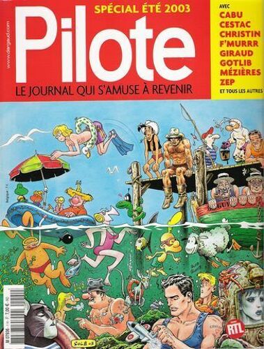 Pilote - Le Journal Qui S'amuse À Revenir Hors-Série N° 1 : Spécial Été 2003